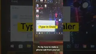Pc tip how to make a phone call from your pc #shorts