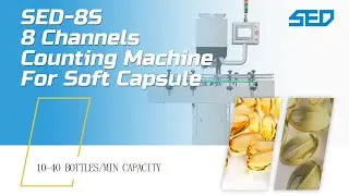 8 Channels Softgel Automatic Counting Machine | Softgel Counter (SED PHARMA)