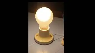 التحكم بالمصباح بواسطة حساس حركة Motion sensor control lamp