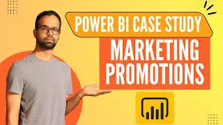 Power BI Dashboard Case Study with Data | Marketing Promotions Data | Data Visualization