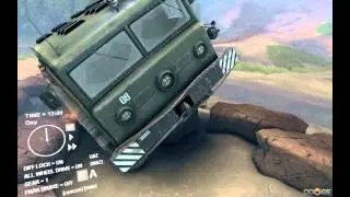 Spin Tires MAZ truck