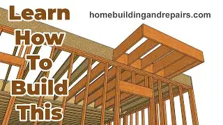 Balcony And Stair Framing For Two Story House With Engineered And Construction Standard Lumber