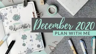 Plan With Me || December 2020 Bullet Journal Setup