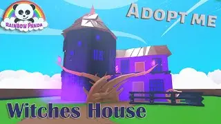 Adopt Me Halloween House 🎃- Cute Witches House glitch build