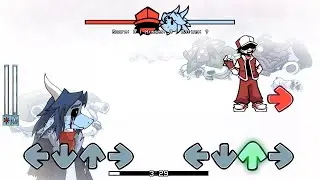 Frostbite Remix (Red and Ace) as a game screen [hypno's lullaby V2] [FNF]