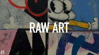 NervousCook$ - RAW Art #1 - A  first Look At My Painting Process