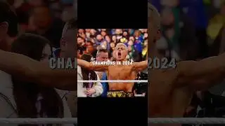 WWE Champions in 2024 vs 2014 