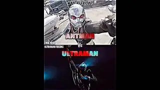 Ultraman vs Antman #ultramanrising #antman #captainamericacivilwar #vsbattle #vsedit #whoisstrongest