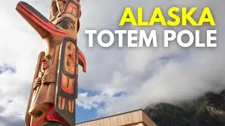 1 Thing You Must See in Juneau Alaska; 3-Sided Totem Pole! #alaskaadventure #alaskatotempole