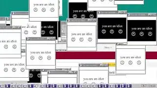 Il malware You're an idiot in azione