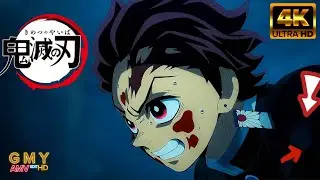 Demon slayer season 3 ep 11 | Tanjiro uses thunder breathing | [edit/Twixtor]