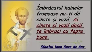 Sf. Ioan Gura de Aur - Răscumpărarea sufletului este milostenia!