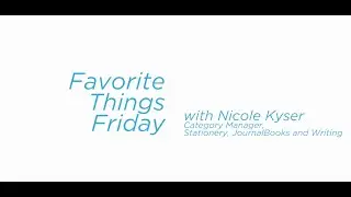 Favorite Things Friday - Nicole Kyser