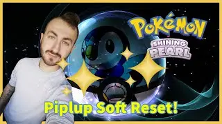 Pokemon BDSP - 1200+ Soft resets, Full Odds Shiny Piplup!
