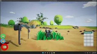 Working on better foliage interaction system. Unreal Engine 4 Pivot painter.