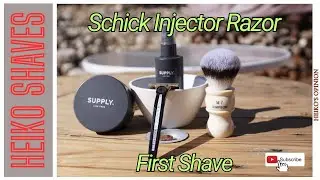 Schick Injector Razor - First Shave - This razor is great