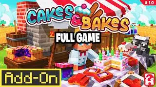 Cakes & Bakes 1.0 Add-On Minecraft Full Playthrough | Minecraft Marketplace