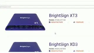 BrightSign Training 3.2.3 Player Setup