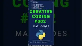 🤯🌈 Using ONLY Code to Make Art - Creative Coding 
