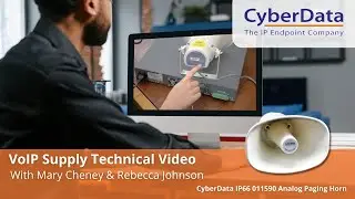 CyberData IP66 011590 Analog Horn and SIP Paging Amplifier Walkthrough | VoIP Supply