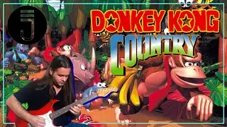 Tema - Donkey Kong Country - by Jota (guitar cover)