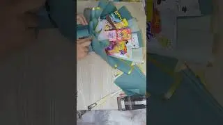 Proses Wrapping Buket #wrappingbucket #bucketsnack #buketsnack #handmade