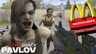 I Killed Zombies at McDonald's in VR