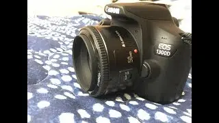 Unboxing 50mm f1.8 lens for Canon DSLR in Pakistan