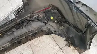 Как снять задний бампер Hyunday SantaFe new 4g