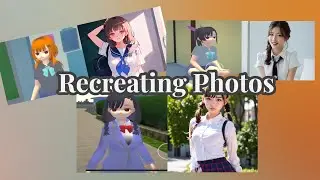 Recreating Ai SchoolGirl Pictures in Marine School Sim