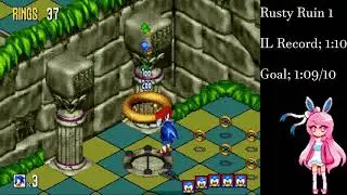 Sonic 3D Blast Rusty Ruins 1 in 1m10s