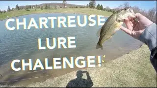 Chartreuse lure ONLY challenge!