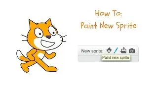 Scratch Tutorial: How to Paint New Sprite
