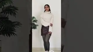 How do I wear skirts & dresses in winter | ASH WINI 
