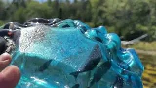 #fusedglass  A new Step by Step Photo Demo Project for August called Reef Dance - on Patreon