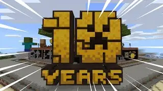 THIS MINECRAFT 10 YEAR ANNIVERSARY MAP IS AMAZING!!! | Minecraft bedrock edition