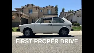 Electric Voltswagen Rabbit More Better First Drive