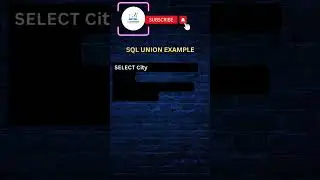 SQL UNION Example 