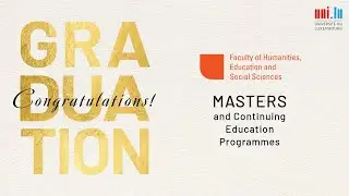 uni.lu 2025 Masters' Graduation Ceremony - Faculty of Humanities, Education and Social Sciences