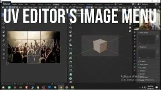Blender UV Editor's Image Menu Blender Veda