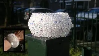 Capricho Bracelet with Swarovski 4mm round seedbeads beading tutorial
