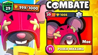 1000🏆 TROFÉUS no COMBATE com o MOE no BRAWL STARS!