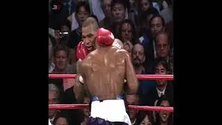 Evander Holyfield SLAMS His Head Into Mike Tyson`s Eye 
