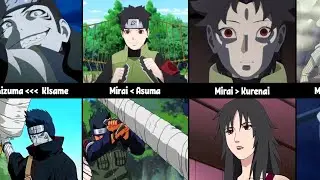 Naruto character vs Boruto Character