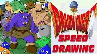 Dragon Quest Speed Drawing