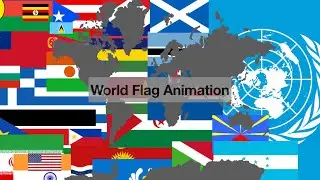 World Flag Animation