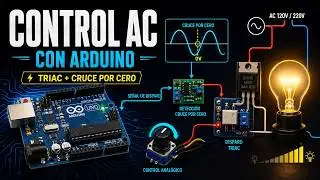 32 Curso Arduino - Control de Potencia - TRIAC BT136
