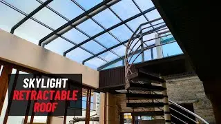 Megavent's Skylight Retractable Roof– Nagarbhavi, Bangalore, India- www.megavent.co.in