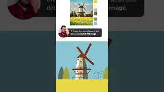 😳How to turn a photo into an illustration! 🖊️#illustration #drawing #draw #easydrawing #vectorart