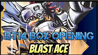 Digimon TCG BT14 Blast Ace Unboxing (2025)